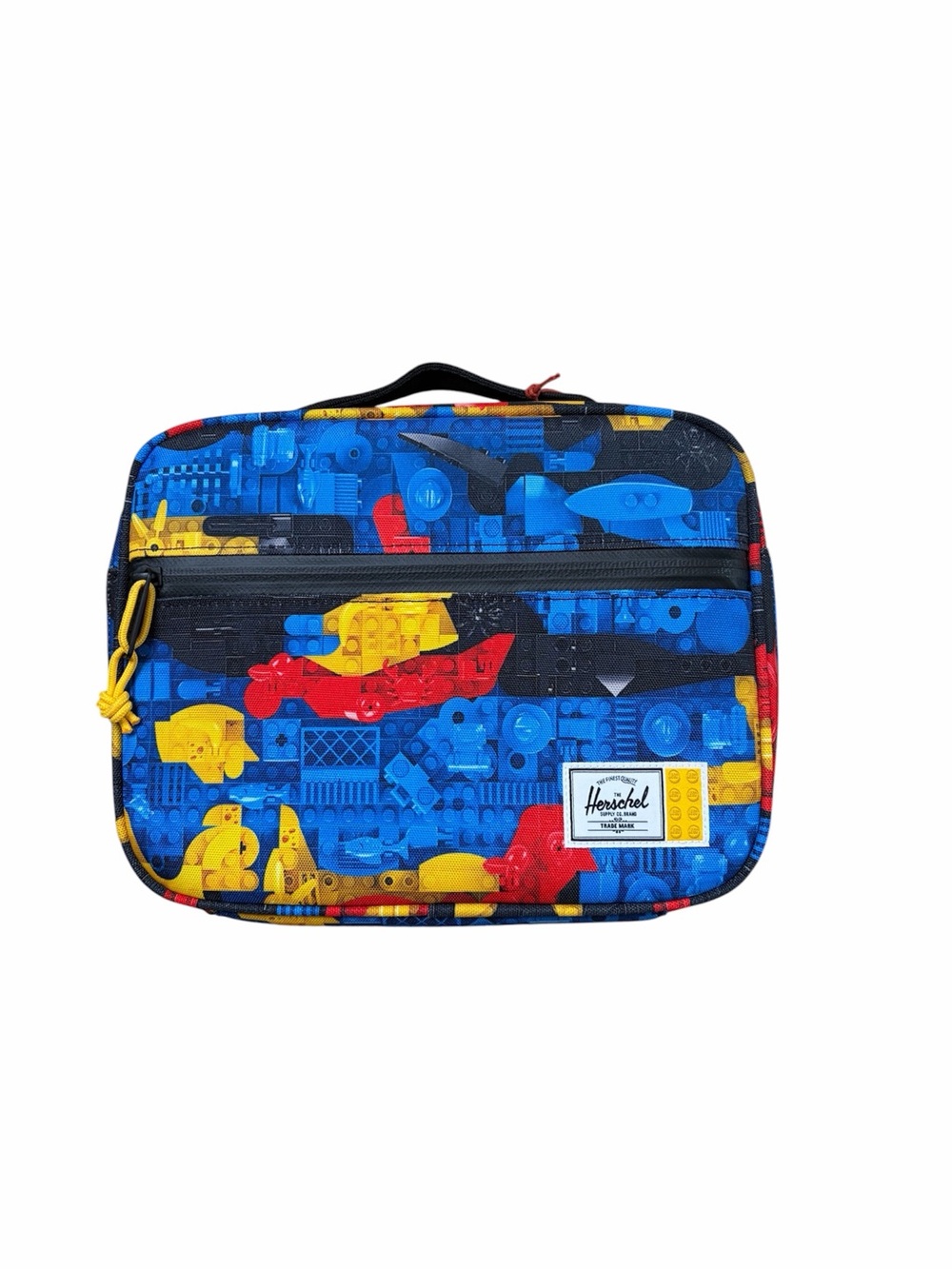 NWT Lego X Herschel Pop Quiz Lunch Box Scavenger Hunt Bricks